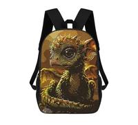 sinyumoney Cute Dragon Mochila Escolar Impresa En 3D Mochilas Informales Para Niños Mochila Escolar Impresa En 3D Para Niños De Primaria Y Secundaria 17inch