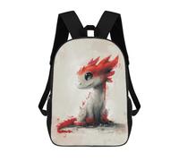 sinyumoney Cute Fantasy Dragon Art Print-1 Mochila Escolar, Bolso De Negocios, Bolso Para Portátil Duradero Para Campus, Actividades Al Aire Libre, Viajes Y Deportes 17inch