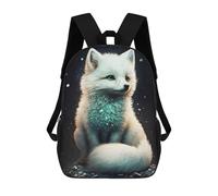 sinyumoney Cute Fox Mochila Escolar Mochilas Escolares Para Niñas Y Niños Mochila Con Bolsillo Mochila Escolar De Moda Mochila Infantil 17inch