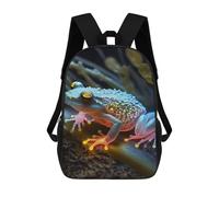 sinyumoney Cute Frog Mochila Escolar Ligera Para El Colegio, Mochila Escolar De Día, Mochila Para Libros Para La Universidad Para Niñas, Adolescentes 17inch