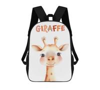 sinyumoney Cute Giraffe Animal Nursery Mochila Escolar Para Ordenador Portátil Para La Escuela/trabajo/viajes: Perfecta Para Viajes, Trabajo Y Uso Diario 17inch