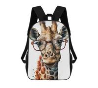 sinyumoney Cute Giraffe Mochila Impresa En 3D Para Niños, Mochila Escolar, Mochilas De Viaje Para Niños, Bolsas De Libros De Alta Capacidad, Mochila Infantil 17inch