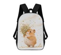 sinyumoney Cute Hamster Mochila Impermeable Para Ordenador Portátil Para Acampada, Aventuras Al Aire Libre Y Viajes Diarios 17inch