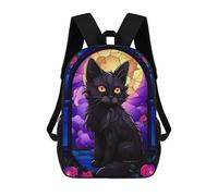 sinyumoney Cute Kitten Abstract Mochilas Mochilas Infantiles Mochila Escolar Mochila Escolar Infantil Impresa En 3D Mochilas De Viaje De Moda Para Niños De Primaria Y Secundaria 17inch