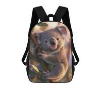 sinyumoney Cute Koala on Branch Mochilas Impresas En 3D Para Niños, Mochila Escolar, Mochila Informal Para Exteriores, Mochila Informal De Moda Para Niños, Lindas Bolsas De Viaje 17inch