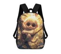 sinyumoney Cute Monkey in Jungle Mochila Escolar Para Niños, Mochila Escolar De Gran Capacidad Para Niños, Mochila Escolar 3D, Regalos Para Niños 17inch