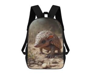 sinyumoney Cute Pangolin Armadillo Mochila Escolar Resistente Al Agua, Mochila Escolar De Negocios Para Niños/niñas/adolescentes 17inch