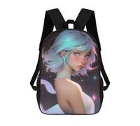 sinyumoney Cute Pastel Dreamy Girl Mochilas Infantiles Impresas En 3D Para Niños. Mochilas De Viaje De Moda Para Niños. Mochila Escolar Para Estudiantes De Primaria Y Secundaria.