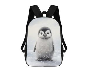 sinyumoney Cute Penguin Chick Mochilas De 17 Pulgadas Para Niños, Mochilas Escolares Impresas En 3D Para Estudiantes De Primaria Y Secundaria, Para Niños Y Niñas.