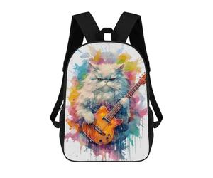 sinyumoney Cute Persian Cat Mochila Escolar, De Negocios, Resistente, Para Portátil, Para Camping, Aventuras Al Aire Libre Y Viajes Diarios 17inch