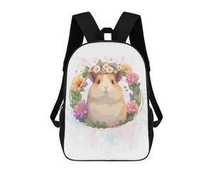sinyumoney Cute Pet Hamster Painting Mochila Ligera Informal Para El Día A Día, Mochila Escolar Para Adolescentes, Chicas, Chicos, Mujeres Y Hombres 17inch