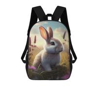 sinyumoney Cute Rabbit Forest Animal Mochila Infantil De Moda Divertida Mochila Escolar Para Niños Y Adolescentes Con Impresión 3D Para Niños 17inch