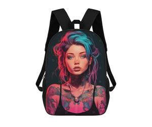 sinyumoney Cute Tattoo Girl Mochila Ligera Para Aeropuerto, Estudiantes Universitarios Y Mochileros: Perfecta Para Viajes, Trabajo Y Uso Diario 17inch