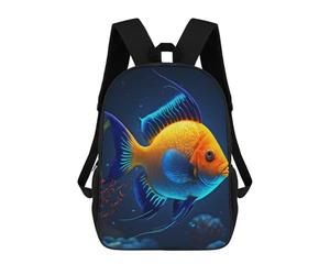 sinyumoney Cute Tropical Fish Mochila Escolar Para Computadora Para La Escuela/trabajo/viajes Para Niñas, Adolescentes 17inch