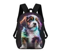 sinyumoney Cute Universe Puppy Mochilas Mochilas Infantiles Mochila Escolar Mochila Escolar Infantil Impresa En 3D Mochilas De Viaje De Moda Para Niños De Primaria Y Secundaria 17inch