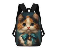 sinyumoney Cute Victorian Cat Art Mochila Ligera Informal Para El Día A Día, Mochila Escolar Para El Campus, Actividades Al Aire Libre, Viajes Y Deportes 17inch