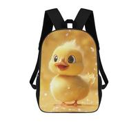 sinyumoney Cute Yellow Duckling Mochila Escolar Resistente Al Agua, Mochila De Viaje, Bolsa Para Computadora Para La Escuela/trabajo/viajes 17inch