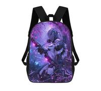 sinyumoney Cybernetic Archer in Fantasy Forest Mochilas Infantiles Mochila Escolar Impresa En 3D Para Niños Mochilas De Viaje Bolsas Para Libros Para Niños 17inch Mochila Escolar