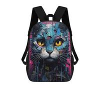 sinyumoney Cyborg Cat Machine Mochila De Negocios Resistente Para Portátil Para La Escuela/trabajo/viajes 17inch