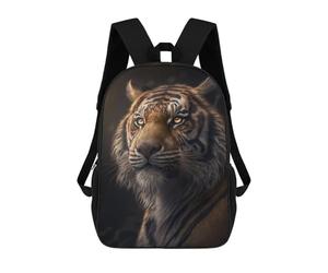 sinyumoney Da Vinci Tiger Mochilas Escolares Mochila Escolar Ligera Mochila De Día Mochila Para Libros Para La Universidad Para Hombres/mujeres 17inch