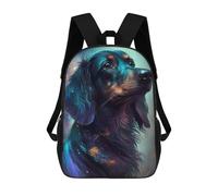 sinyumoney Dachshund Dog Mochilas Mochilas Infantiles Mochila Escolar Mochila Escolar Infantil Impresa En 3D Mochilas De Viaje De Moda Para Niños De Primaria Y Secundaria 17inch