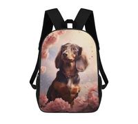 sinyumoney Dachshund Dog Mochilas Para Niños Mochila Escolar Mochila Escolar Impresa En 3D Para Niños Estudiantes De Primaria Y Secundaria 17inch