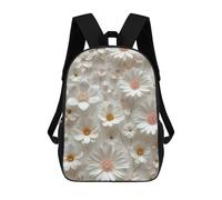 sinyumoney Daisy Flowers Mochila Escolar Infantil Impresa En 3D Para Niños, Mochila De Viaje De Alta Capacidad, Mochilas Para Libros De 17 Pulgadas Para Niños