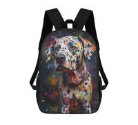 sinyumoney Dalmatian Painting Mochila Escolar Infantil Impresa En 3D Para Niños, Mochilas De Viaje De Alta Capacidad, Bolsas Para Libros, Mochila Escolar Infantil 17inch