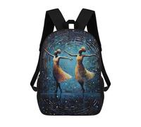 sinyumoney Dancing Silhouettes Mochila Mochila Informal Mochila De Día Para La Escuela, El Trabajo Y Los Viajes 17inch