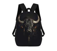sinyumoney Dark Gold Yak Animal Mochila Escolar Infantil Impresa En 3D Para Niños, Mochila De Viaje De Alta Capacidad, Bolsas Para Libros, Mochila Escolar Infantil 17inch