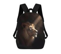 sinyumoney Dark Lion Cave Mochila De Negocios Resistente Para Portátil Para La Escuela/trabajo/viajes 17inch