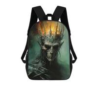 sinyumoney Dark Monarch Mochila Infantil Para Niñas, Mochila Escolar 3D, Mochila Para Niños Pequeños, Mochila Informal De Día, Mochila Escolar De Moda 17inch