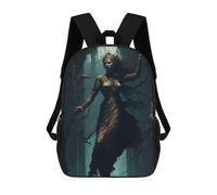 sinyumoney Dark Queen of The Underworld Mochilas Infantiles Impresas En 3D Para Niños, Mochilas Escolares De Moda, Mochilas De Viaje, Mochilas Escolares Para Niños De Primaria 17inch
