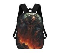 sinyumoney Dark Skeleton Mochilas Infantiles Escolares Impresas En 3D, Mochilas Para Niños, Mochilas De Viaje Para Niños Y Niñas, Mochilas Escolares Para Niños 17inch
