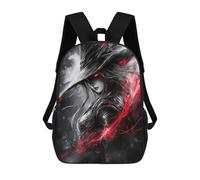 sinyumoney Dark Witch with Red Eyes Mochila Escolar De Moda Para Material Escolar, Mochila Impermeable Informal Para Niños/niñas/adolescentes 17inch