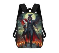 sinyumoney Death Loa Mochila Infantil, Mochila Escolar De Gran Capacidad Para Estudiantes, Mochila Para Libros, Mochila Para Niños, Niñas, Adultos Y Adolescentes 17inch