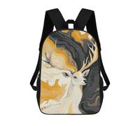 sinyumoney Deer Abstract Art Print Mochilas Escolares De Moda Para Papelería, Impermeables, Informales, Para Hombres, Mujeres Y Adolescentes 17inch