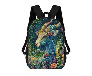 sinyumoney Deer Nature Animal Mochila Escolar, Mochila Infantil Para Niños Y Adolescentes, Regalos, Mochilas De Día Con Impresión 3D, Mochila Escolar, Mochila Para Libros 17inch