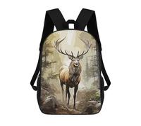 sinyumoney Deer Wild Mochila Escolar Resistente Al Agua, Mochila De Viaje, Bolsa Para Computadora Para La Escuela/trabajo/viajes 17inch
