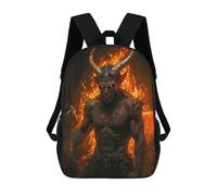 sinyumoney Demonic Presence Mochila Escolar Para Niños, Mochila Escolar De Gran Capacidad Para Niños, Mochila Escolar 3D, Regalos Para Niños 17inch