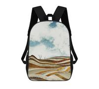 sinyumoney Desert Calm Mochila Escolar Grande Y Ligera, Mochila Informal Para El Campus, Actividades Al Aire Libre, Viajes Y Deportes 17inch