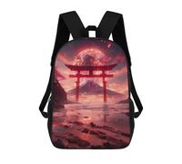 sinyumoney Dessert Torii Gate Mochila Infantil Para Niñas Y Niños, Mochila De Día, Escuela Primaria, Perfecta Para La Vuelta Al Cole O Educación Física, Regalos Y Viajes 17inch