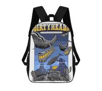 sinyumoney Dirty Heads Concert Mochila De Moda Para Papelería, Impermeable, Informal, Para Niños/niñas/adolescentes 17inch