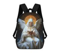 sinyumoney Divine Virgin Mochila Escolar Mochilas Escolares Para Niñas Y Niños Mochila Con Bolsillo Mochila Escolar De Moda Para Niños 17inch