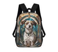 sinyumoney Dog Cute Animal Mochila Escolar Impresa En 3D 17inch Mochila Escolar Infantil Mochilas De Viaje Mochila Informal De Moda Para Niños Y Estudiantes