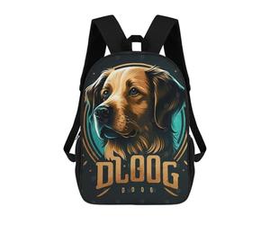 sinyumoney Dog Logo Mochila Escolar Impresa En 3D Mochilas Informales Para Niños Mochila Escolar Impresa En 3D Para Niños De Primaria Y Secundaria 17inch