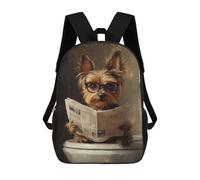 sinyumoney Dog Reading Newspaper on Toilet-73 Mochilas Infantiles Impresas En 3D Para Niños. Mochilas De Viaje De Moda Para Niños. Mochila Escolar Para Estudiantes De Primaria Y Secundaria.