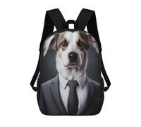 sinyumoney Dog Suit Animal Mochila Impresa En 3D Para Niños, Mochila Escolar, Mochilas De Viaje Para Niños, Bolsas De Libros De Alta Capacidad, Mochila Infantil 17inch