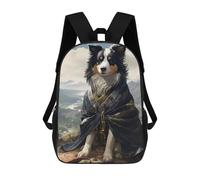 sinyumoney Dog Wearing A Kimono Mochilas Infantiles Impresas En 3D, Mochilas De Moda Informales, Mochilas De Viaje Bonitas, Mochilas Informales Para Exteriores Para Niños Y Niñas 17inch