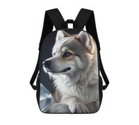 sinyumoney Dogs Crystal Sweet Mochila Ligera Para La Escuela, Mochila Escolar, Mochila Para La Universidad Para Niñas Y Adolescentes 17inch